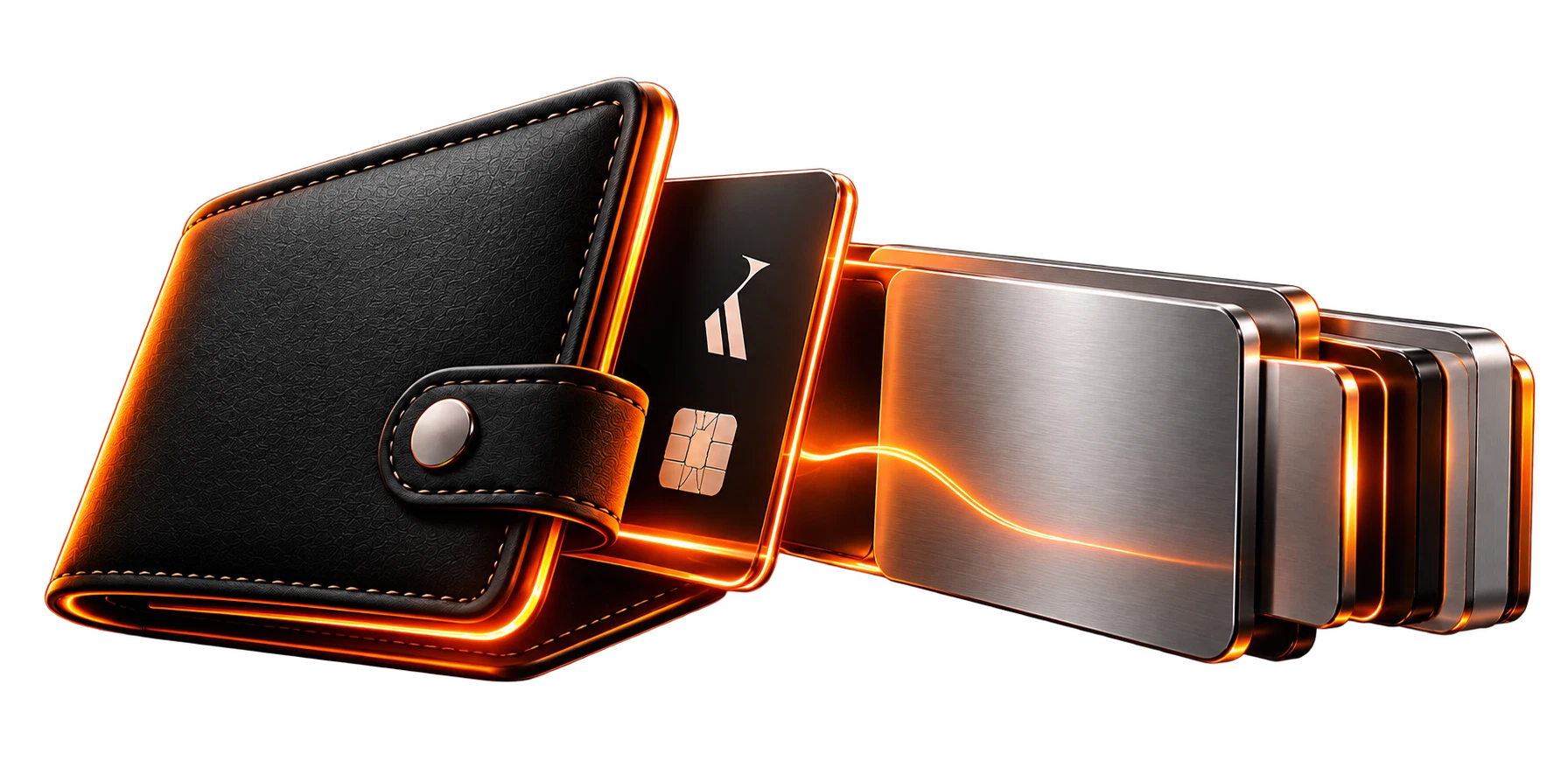 A wallet and a Kairo card joined together: a crypto-only account that can grow into a full account with cards.